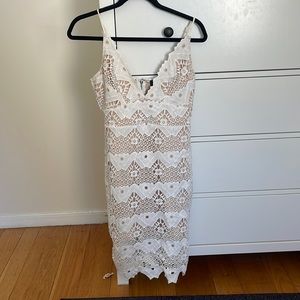 Lulus white dress